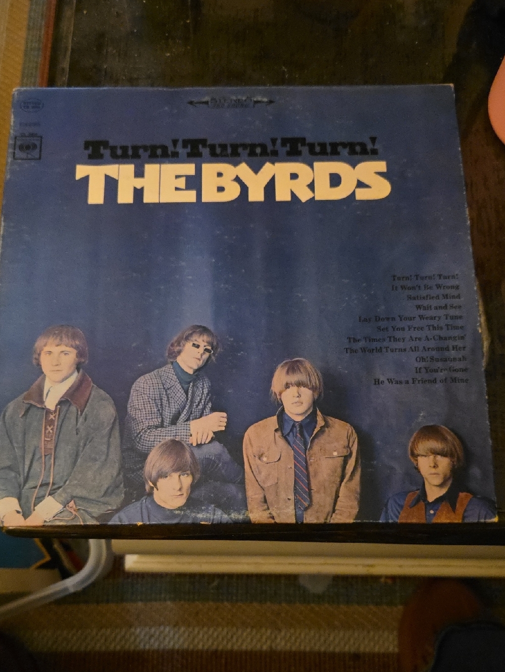 The Byrds - Turn, Turn, Turn - CL-2454 - Mono